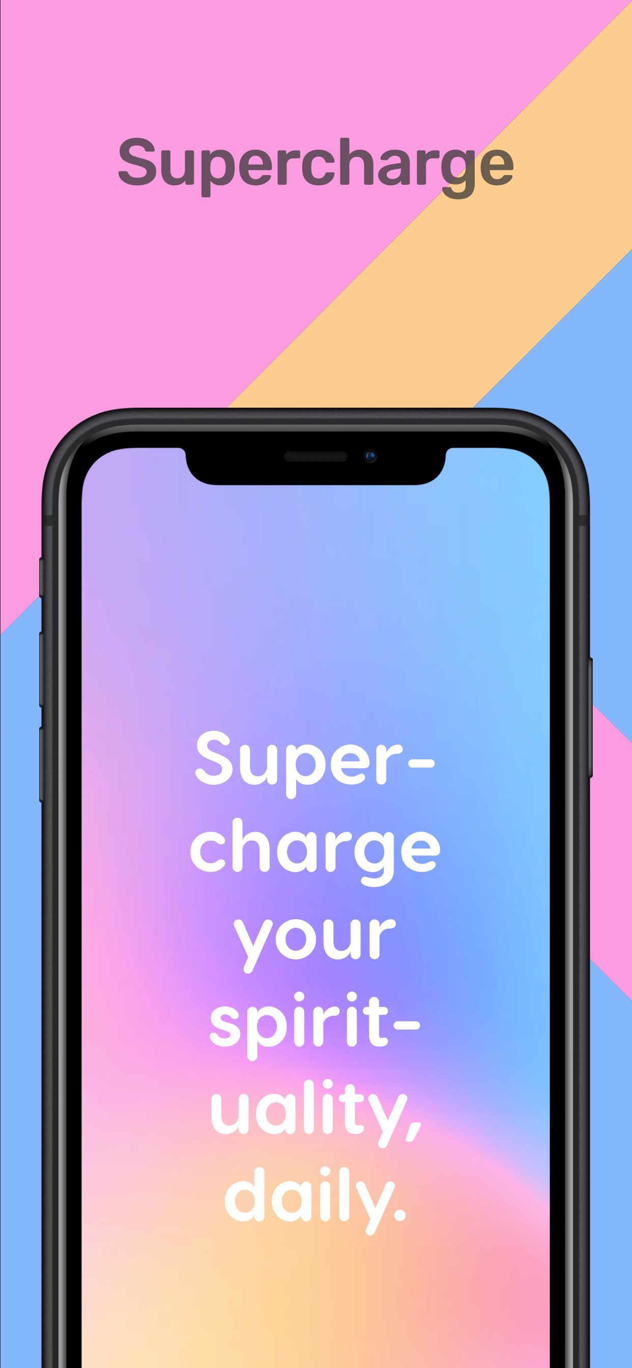 iPhone XS Max Screenshot 36 template. Quickly edit text, colors, images, and more for free.