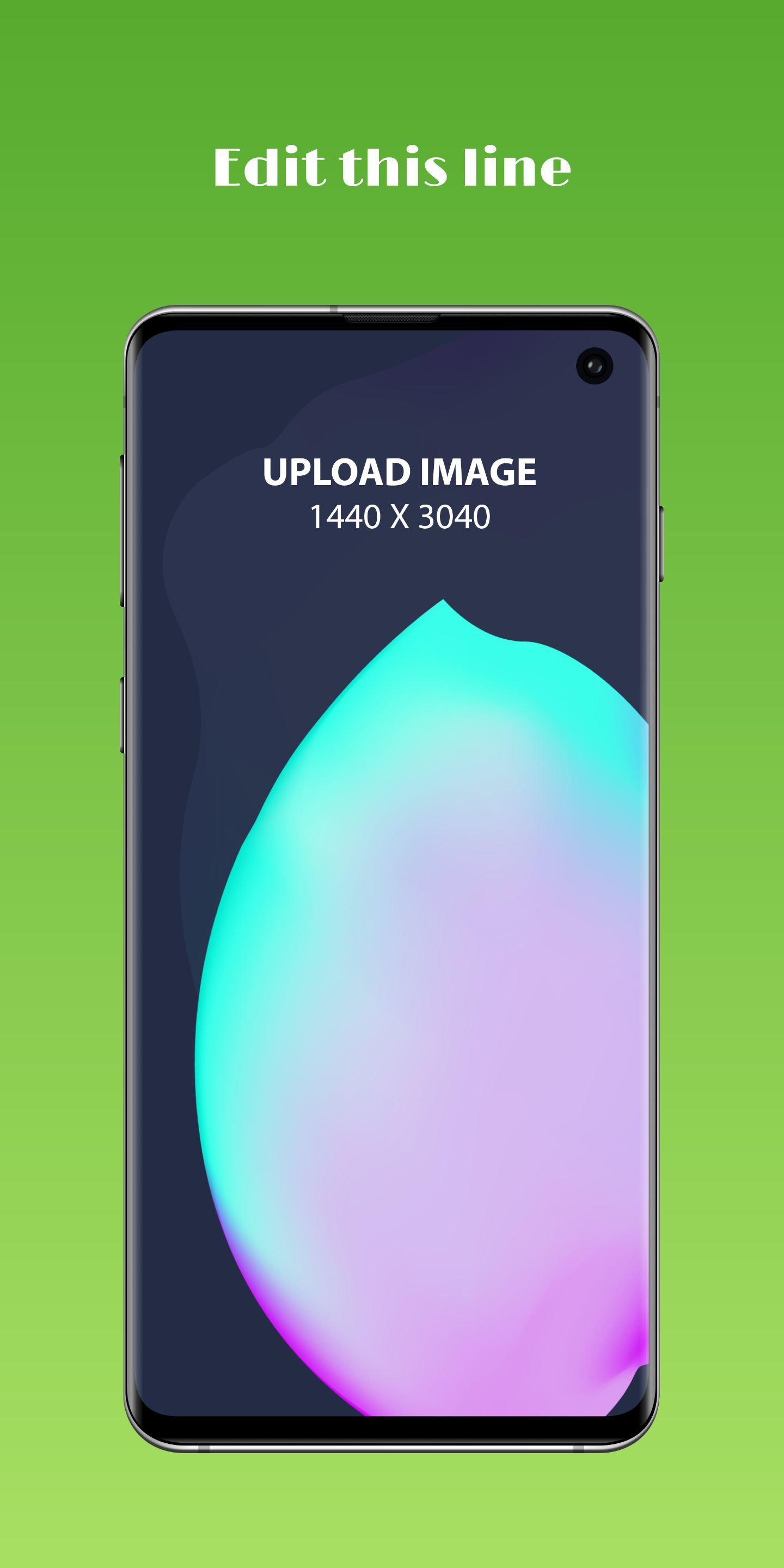 Samsung S10 Screenshot 58 template. Quickly edit text, colors, images, and more for free.