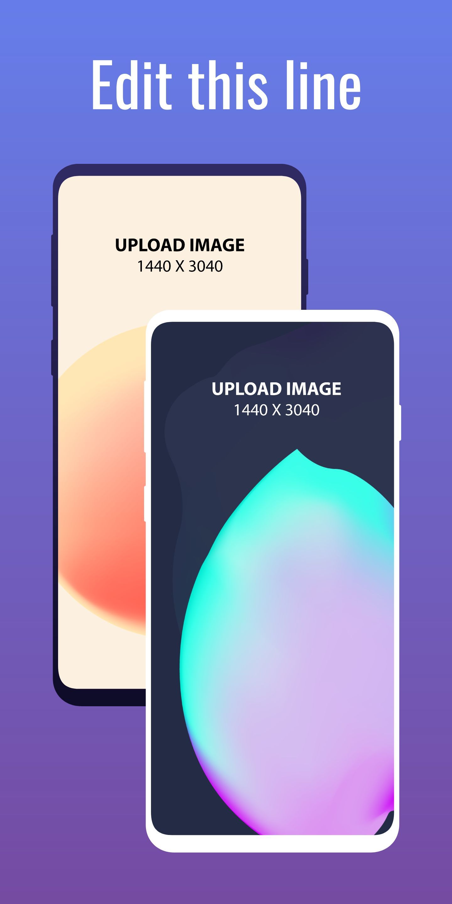 Samsung S10 Screenshot 6 template. Quickly edit text, colors, images, and more for free.